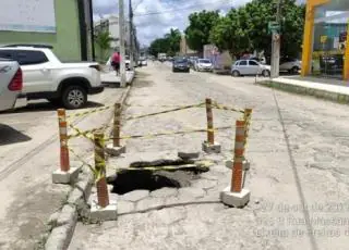 Defesa Civil faz visita técnica e sinaliza áreas de risco em Teixeira de Freitas