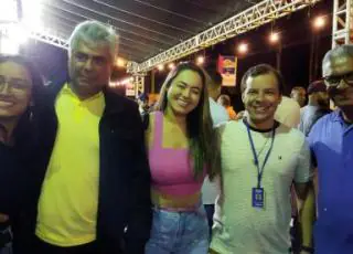 Deputado Robinho participa da Festa da Cidade e fala sobre a mudança da rodoviária para o Parque de exposição de Teixeira de Freitas