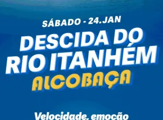 Descida do Rio Itanhém promete adrenalina e emoção em Alcobaça.