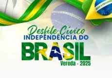 Desfile da Independência será realizado em Vereda no dia 8 de setembro
