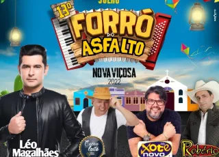 Desperta Nova Viçosa – Shows  Gospel com Renata Brum e Midian Lima abre as festividades do 13º Forró do Asfalto