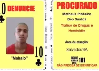 Dez de Paus do Baralho do Crime da SSP/BA é preso no Paraná