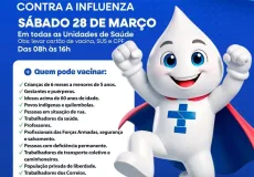 Dia D de vacinação contra a influenza acontece neste sábado em todas as Unidades de Saúde Nova Viçosa