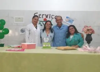 Dia do Assistente Social é comemorado com bolo no Hospital Municipal de Teixeira de Freitas