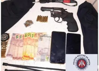 Dois indivíduos são presos pela CIPE/MA com armas e drogas no bairro São Lourenço