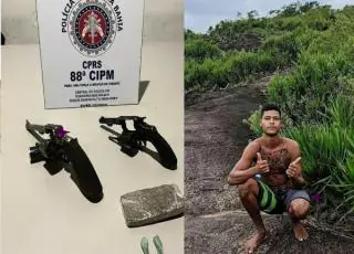 Dois indivíduos tombam em troca de tiros com a polícia na cidade do Prado