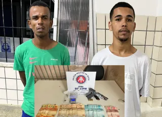 Irmãos são presos  com arma e droga em Caravelas