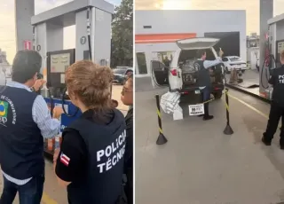 Dois são presos e posto de combustíveis é interditado durante operação na Bahia