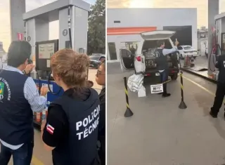 Dois são presos e posto de combustíveis é interditado durante operação na Bahia