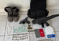 Dois suspeitos morrem após confronto com a PM em Porto Seguro; armas foram apreendidas 