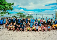 Domingo de espetáculo: Torneio de Vôlei de Praia marca os Jogos de Verão em Alcobaça