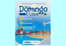 Domingo é Lazer retorna com programação especial para toda a família em Teixeira de Freitas