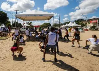 Domingo é Lazer reúne atletas, famílias e participantes em diversas atividades realizadas durante o Projeto