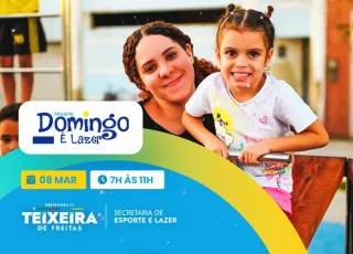 Domingo é Lazer reúne esporte e diversão na Praça Padre Apparecido neste domingo 8