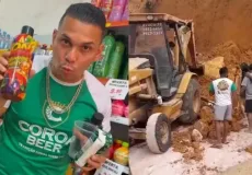 Dono de distribuidora de bebidas e três trabalhadores morreram após barranco ceder durante escavação em Cariacica/ES