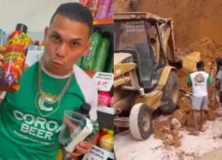 Dono de distribuidora de bebidas e três trabalhadores morreram após barranco ceder durante escavação em Cariacica/ES