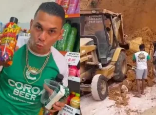 Dono de distribuidora de bebidas e três trabalhadores morreram após barranco ceder durante escavação em Cariacica/ES
