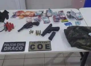Draco e COE localizam mais dois envolvidos em assaltos a banco
