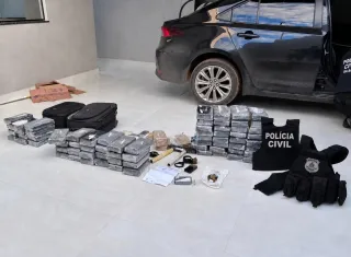  Drogas avaliadas em R$ 2,1 milhões é apreendida pela  Polícia Civil em Euclides da Cunha