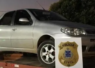 DT de Eunápolis recupera carro roubado em Santa Cruz Cabrália