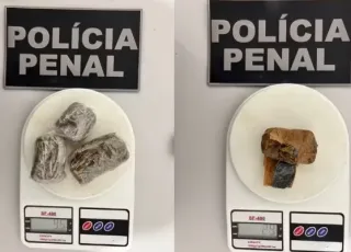 Duas mulheres são presas ao tentar entrar com drogas em presídio de Feira de Santana