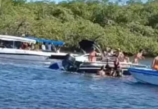 Duas pessoas morrem em acidente entre lanchas em ilha na Bahia  