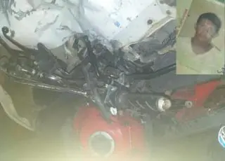 Duas pessoas morrem em acidente envolvendo carro e moto na BA 489 em Prado
