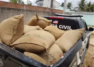 Dupla é presa e 780 kg de café em grãos furtados são recuperados em Eunápolis