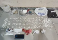 Dupla é presa e drogas são apreendidas pela PM em Eunápolis 