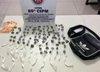Dupla é presa por tráfico de drogas em Itabatã