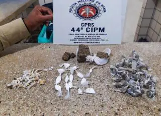 Dupla é presa por tráfico de drogas no interior de Medeiros Neto
