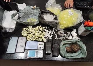Dupla é presa por tráfico em Eunápolis; drogas foram apreendidas