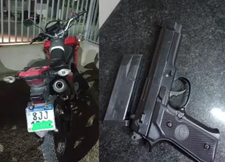 Durante Operação Corredores Urbanos, PM apreende simulacro de arma de fogo e veículo com sinais de adulteração em Eunápolis