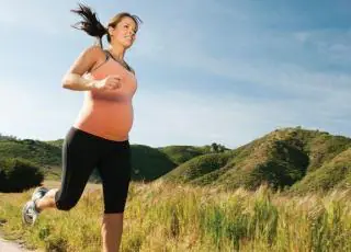 É possível correr durante a gravidez?