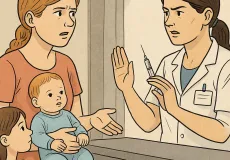 “É só fingir que aplicou”: mulher tenta vacinar Bebê Reborn e gera confusão em UBS