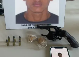 Edmarques é preso por tentativa de homicídio e apreensão de arma e drogas em Caravelas