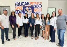 Educação de Medeiros Neto recebe visita técnica de servidores do município de Serra dos Aimorés (MG)