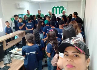 Educação: Escola Christinna realiza visita guiada à Usina Santa Maria com estudantes