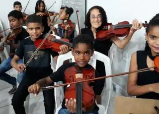 Emoção, música e sonhos no evento que marcou o início do Orquestrando Futuros em Posto da Mata