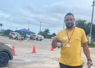 Encerramento da campanha ‘Maio Amarelo’ com blitz educativa sobre trânsito seguro reúne parceiros em Itabatã