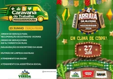 Entre obras e tradição: Massaranduba recebe Caravana do Trabalho e Arraiá da Alegria