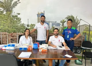 Equipe do CTA/Mucuri participa da Semana da qualidade de vida na Suzano