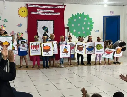 Escola Pedro Agrizzi Neto promove celebração da cultura afro-brasileira em culminância do projeto “Consciência Negra, Cultura e Resistência”