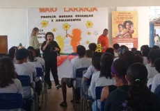 Escolas de Mucuri fortalecem rede de proteção à infância com ações do Maio Laranja e campanha “Faça Bonito”