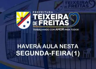 Escolas e creches da Rede Municipal funcionam nesta segunda-feira, 1º