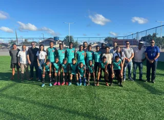 Escolinha de Futebol promove inclusão social em comunidade de Alcobaça