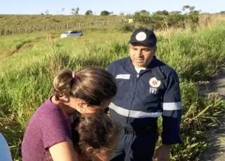Esposa e filha de policial que estavam desaparecidas foram encontradas próximo a Eunápolis