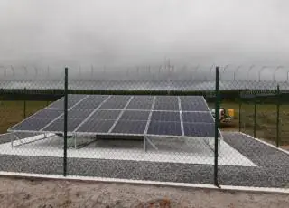 Estação Meteorológica com painel solar é instalada no Aeroporto de Teixeira de Freitas