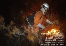Estado da Bahia intensifica combate a incêndio florestal e protege comunidades no Norte baiano
