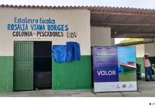 Estaleiro Escola Rosália Viana Borges é inaugurado em Alcobaça